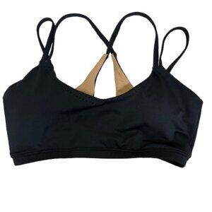 Buffbunny Limitless Laser Cut Sports Onyx Bra Sz Large Minimalist Sporty